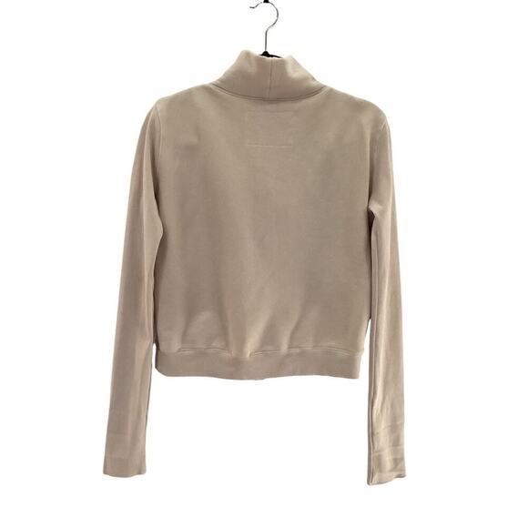 Frank & Eileen Tee Lab Side Zip Fleece Jacket In Dirty Ballerina Size Small - Picture 11 of 15